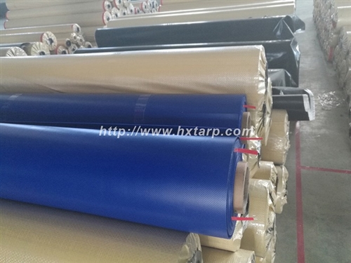 Stocklot of pvc coated material