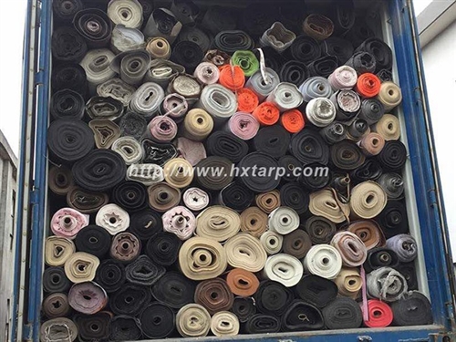 Stocklot of pvc leather